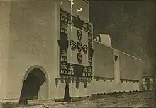 Un pavillon de l'exposition