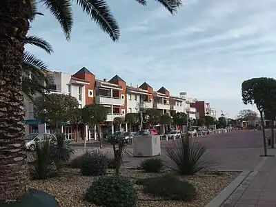 L'esplanade de l'Ortet.