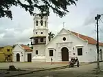 Église de Santa Bárbara, construite en 1613.