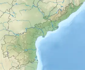 Voir sur la carte topographique de l'Andhra Pradesh