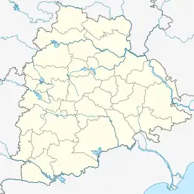 Voir sur la carte administrative du Telangana