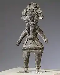 Déesse mère (terre cuite) de Mathura, IIIe&nbsp;siècle&nbsp;av. J.-C.