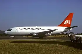 VT-EAH, l'appareil impliqué dans l'accident, ici en novembre 1978.