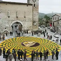 Infiorate di Spello dans les années 1970