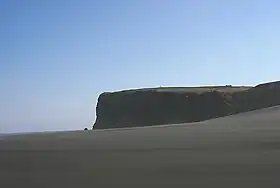 Vue de l'Ingólfshöfði depuis le nord