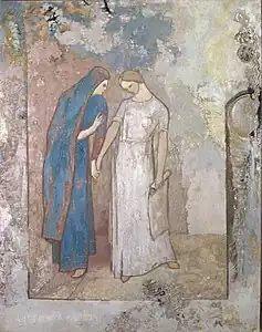 Initiation à l'étude. Deux jeunes femmes (vers 1905), huile sur toile, 93&nbsp;×&nbsp;65&nbsp;cm, musée d'Art de Dallas.