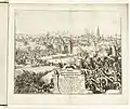 Prise de Valenciennes, gravure de don Juan de Ledesma (entre 1670 et 1699)