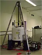 1er&nbsp;jour : installation et mise en équilibre de l'aimant.