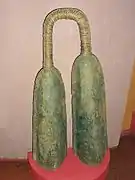 Cloche musicale double