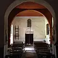Intérieur de l'église.