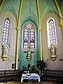 Intérieur de la chapelle.