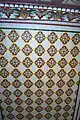 Interior art work on roof of Kuthar palace