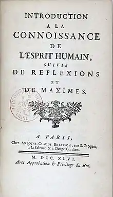 Page de grand titre de l'édition originale.