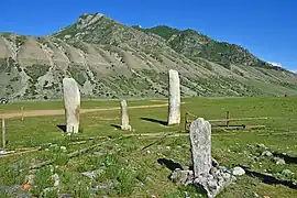 Stèles à Inia.
