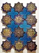 Kashan, Iran, fin XIIIe&nbsp;siècle. Musée des arts appliqués (Francfort)