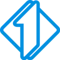 Logo actuel d'Italia 1 depuis le 25 septembre 1989
