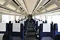 Intérieur de la Green car
