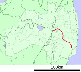 Voir la carte de la ligne.
