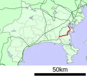 Voir la carte de la ligne.