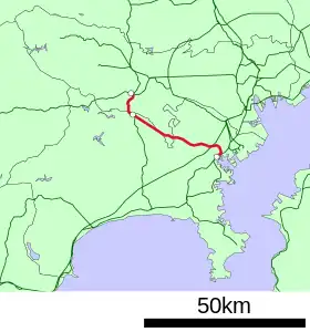 Voir la carte de la ligne.