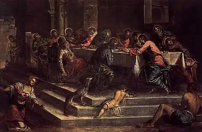 La cène Le Tintoret