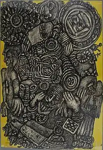 Dessin plié.