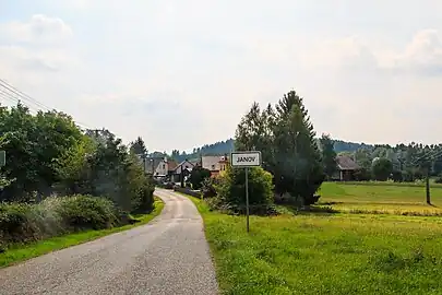 Entrée de Janov.