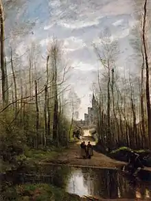 L’Église de Marissel, près de Beauvais, 1866Musée du Louvre, Paris
