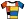 maillot multicolore de leader du classement général