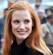 Jessica Chastain, actrice et productrice américaine.