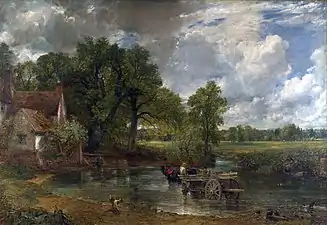 La Charrette de foin (The Hay Wain), 1821, huile sur toile. National Gallery (Londres).
