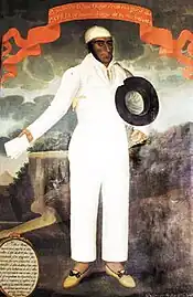 José Gil de Castro&nbsp;(es) (Pérou), José Olaya (Portrait de José Olaya&nbsp;(es), 1828, Museo Nacional de Arqueología, Antropología e Historia del Perú).