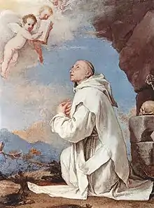 Saint Bruno, le Chartreux (1643), huile sur toile, 38 × 27 cm, Musée de Capodimonte, Naples.