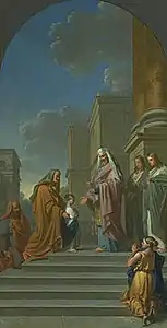 Présentation de la Vierge (1821) Musée des Augustins, Toulouse