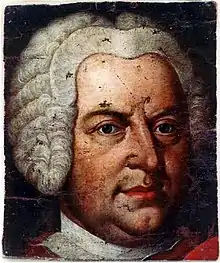 protrait de Bach