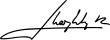 Signature de Juan Carlos&nbsp;Ier
