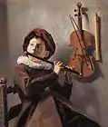 Jeune joueur de flute.