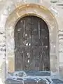 La porte ouvragée