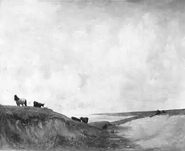 Bétail sur les dunes (MBAB)