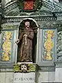 Statue représentant saint François d'Assise.