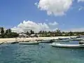Vue sur la plage de Jungut Batu côté nord