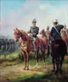 Victor-Emmanuel III en manœuvre, 1900