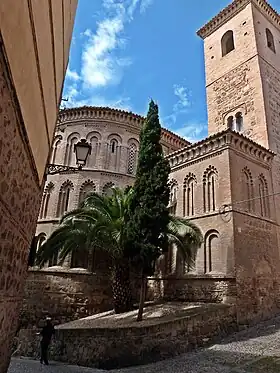Le chevet de style mudéjar