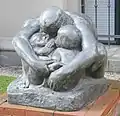 Mère et enfants par Käthe Kollwitz (1927–1937).