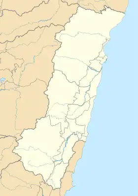 (Voir situation sur carte : comté de Hualien)