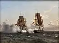 Bataille du navire HMS Shannon et du USS Chesapeake