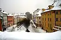 Sous la neige