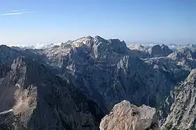 Vue depuis le sommet du Razor.