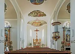 L'intérieur.
