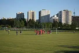 Le parc sportif de Käpylä&nbsp;(fi).